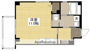 エミール大町【2階】の間取り