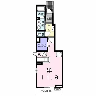 Crossridge1【1階】の間取り