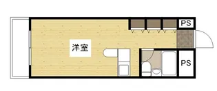 プラスパー東雲【802号室号室】の間取り