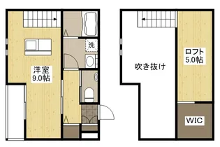 87G K−BRAND’JR 草津浜町【1階】の間取り