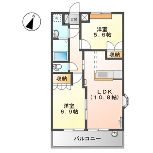 SUN SAISON【2階】の間取り