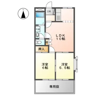 ロイヤルタムラバラ館【1階】の間取り