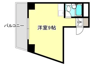 喜代ビル【401号室号室】の間取り