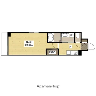 GRACETOKAICHICITY【5階】の間取り