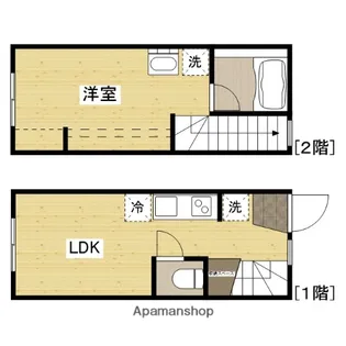 スピラーレ【1階】の間取り