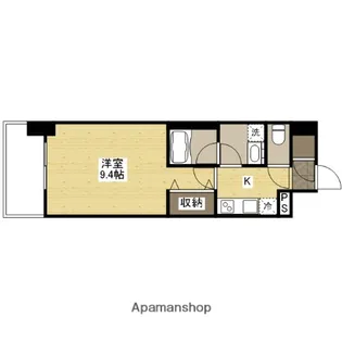 ロータス二葉の里【5階】の間取り