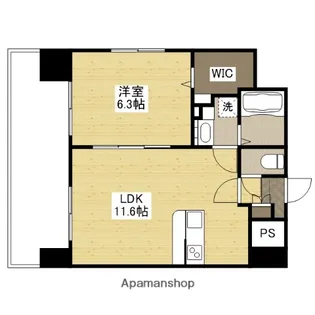 KATAYAMABLDG26【6階】の間取り