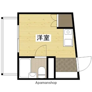 谷崎ビル【3階】の間取り
