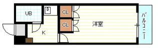 ハイツたかす【303号室号室】の間取り