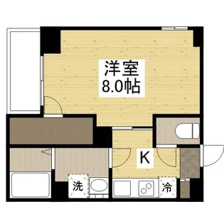 ライフメント国泰寺Ⅲ【8階】の間取り