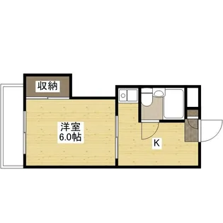コーポ梶岡【508号室号室】の間取り