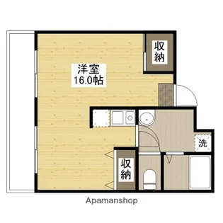 JSビル祇園【5階】の間取り