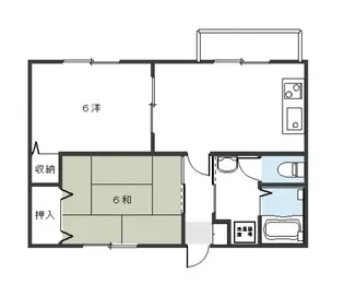 エスポワール21【201号室号室】の間取り