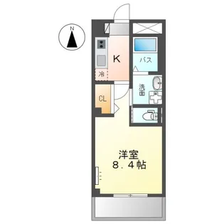 サウザンドグラス【1階】の間取り