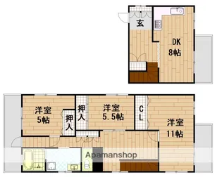 近藤ビル【301号室】の間取り