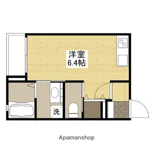 SMART VILLA上安 A棟【2階】の間取り