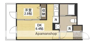 ヴィラ博丈庚午北【3階】の間取り