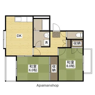 ミチルーム可部南【302号室】の間取り