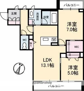 LAFITE(ラフィット)【3階】の間取り