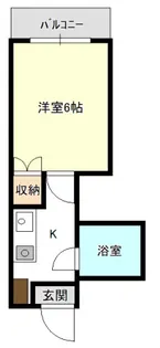 サンコーポ大宮【707号室号室】の間取り