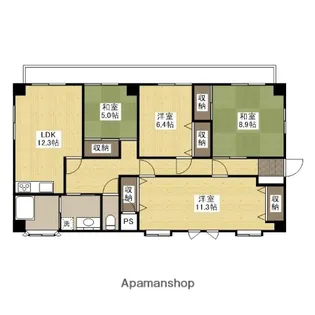 S&Tマンション【3階】の間取り
