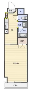 ラフィネ牛田本町【304号室号室】の間取り