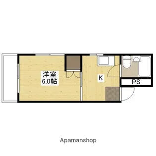 ロイヤル隅の浜【3階】の間取り