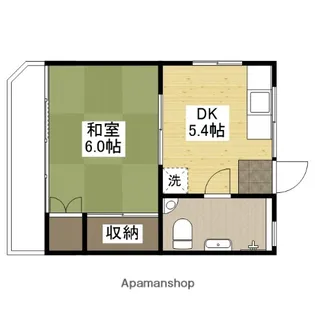 第1CCSビル【4階】の間取り