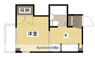 メイク第2ビル【4階】の間取り