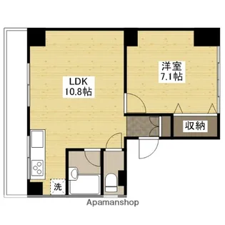 渡辺ビル【2階】の間取り