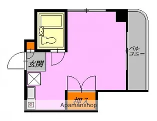 新井ビル【5階】の間取り