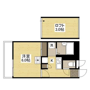 アムール東原【3階】の間取り
