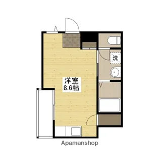 CLOVER NAGATSUKA【1階】の間取り