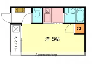 カーサソフィア【3階】の間取り