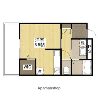 EL CLASICO駅前【2階】の間取り