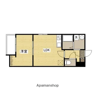 セブンプロート坂西【3階】の間取り