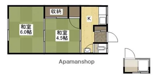 熊谷荘【2階】の間取り