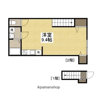 GRAZIE東雲本町【2階】の間取り