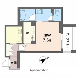 ベレオ大宮【2階】の間取り