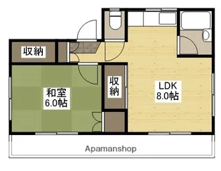 土居ビル【5階】の間取り