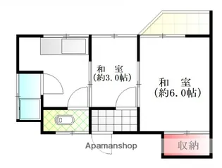 観山荘【1階】の間取り