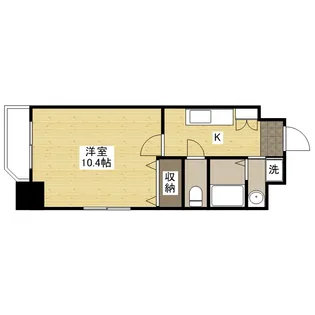 アクアシティ舟入中町【2階】の間取り