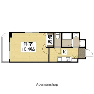 アクアシティ舟入中町【5階】の間取り