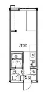 モーリスⅠ【104号室号室】の間取り