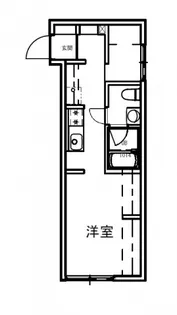 リバーノース中野東【1階】の間取り