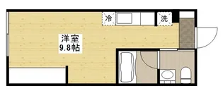 セントラーレ【303号室号室】の間取り