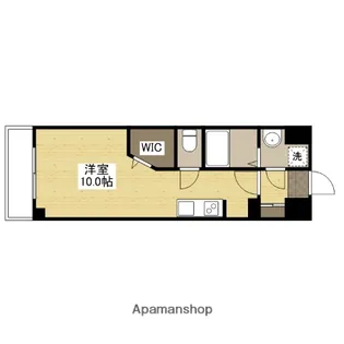 1Rの間取り画像