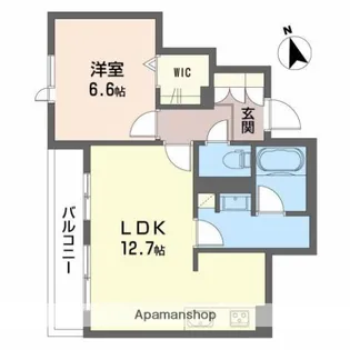ソピア祇園【2階】の間取り