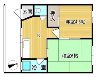 戸花ビル【2階】の間取り