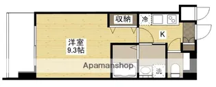 Bonheur平和大通り【9階】の間取り